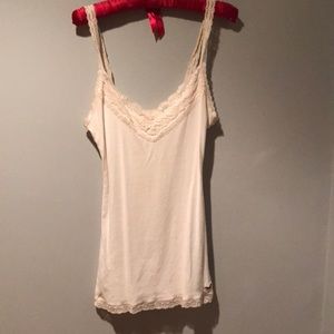 White shirt from Hollister!